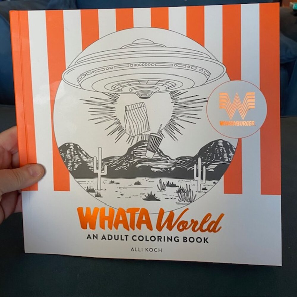 Whataburger Coloring Book